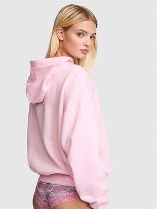 Ivy Yarım Fermuarlı Kapüşonlu Sweatshirt