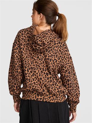 Ivy Yarım Fermuarlı Kapüşonlu Sweatshirt