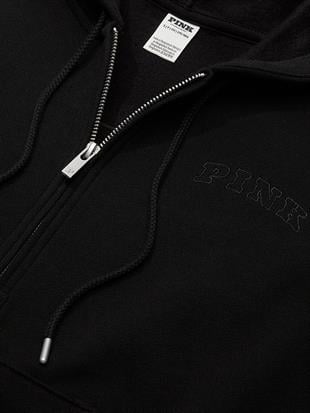 Ivy Yarım Fermuarlı Kapüşonlu Sweatshirt