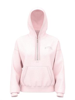 Ivy Yarım Fermuarlı Kapüşonlu Sweatshirt
