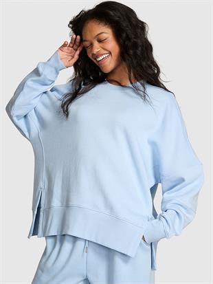 Ivy Yırtmaçlı Oversize Sweatshirt