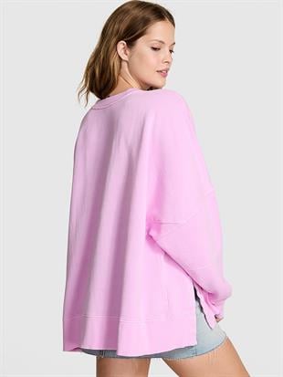 Ivy Yırtmaçlı Oversize Sweatshirt