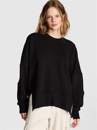 Ivy Yırtmaçlı Oversize Sweatshirt
