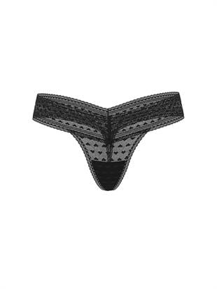 Kalp Dantelli Tanga