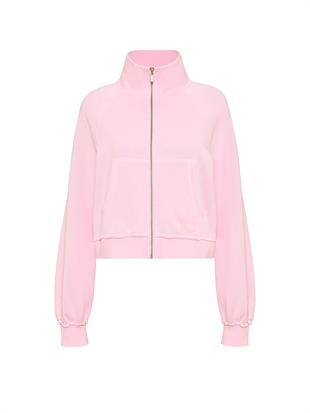 Kampüs Dik Yaka Fermuarlı Sweatshirt