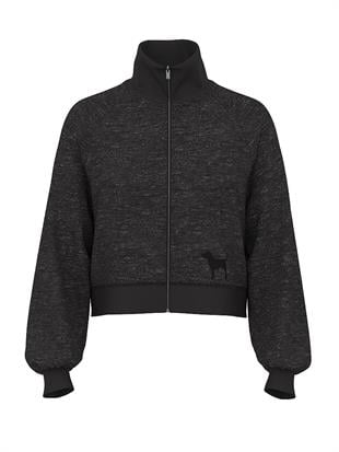 Kampüs Dik Yaka Fermuarlı Sweatshirt