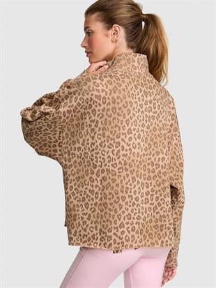 Kampüs Fermuarlı Balıkçı Yaka Sweatshirt