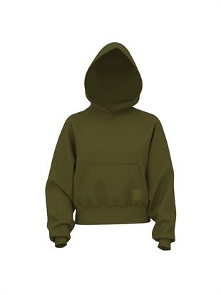 Kampüs Kapüşonlu Sweatshirt