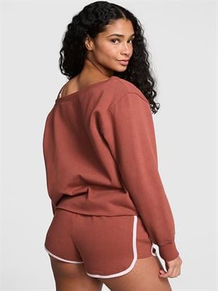 Kampüs Omzu Açık Sweatshirt