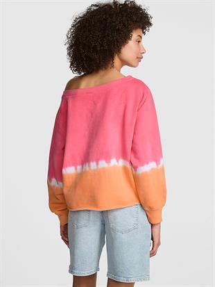 Kampüs Omzu Açık Sweatshirt