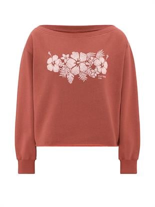 Kampüs Omzu Açık Sweatshirt