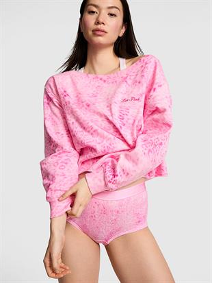 Kampüs Omzu Açık Sweatshirt