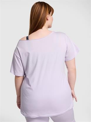 Kampüs Omzu Açık Tişört