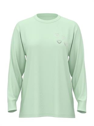 Kampüs Pamuklu Uzun Kollu Tişört