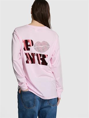 Kampüs Pamuklu Uzun Kollu Tişört