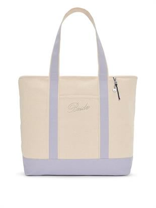 Kanvas Bridal Tote Çanta