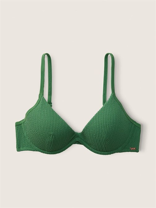 Krinkle Push-Up Bikini Üstü