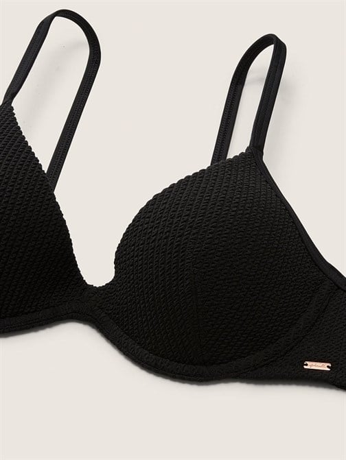 Krinkle Push-Up Bikini Üstü