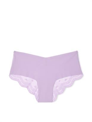 Lazer Kesim Arkası Dantelli Cheeky Külot