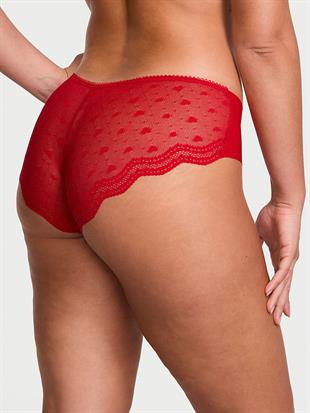 Lazer Kesim Arkası Dantelli Hiphugger Külot