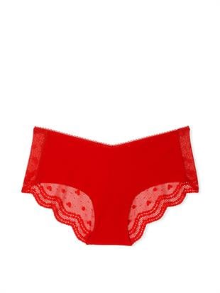 Lazer Kesim Arkası Dantelli Hiphugger Külot