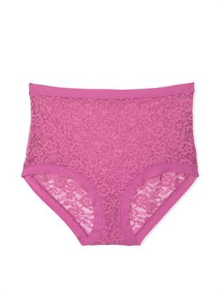 Lazer Kesim Dantelli Brief Külot