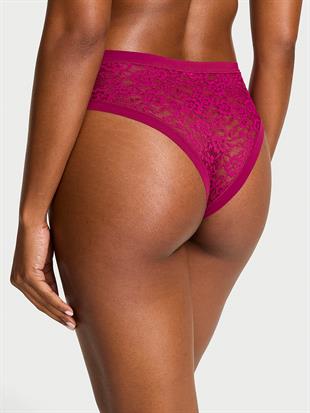 Lazer Kesim Dantelli Cheeky Külot
