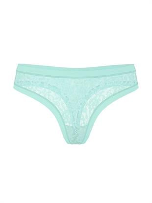 Lazer Kesim Dantelli Tanga