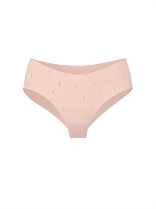 Lazer Kesim Işıltılı Cheeky Külot
