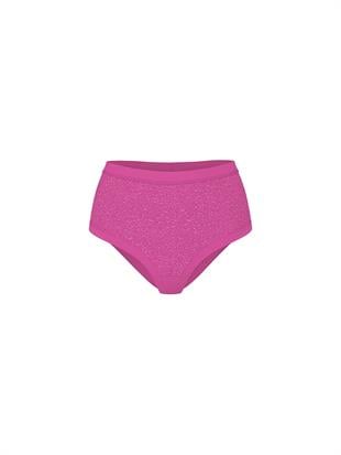 Lazer Kesim Leopar Dantelli Brief Külot