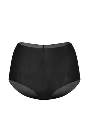 Lazer Kesim Tül Modern Brief Külot