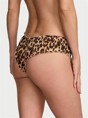 Leopar Fırfırlı Cheeky Külot