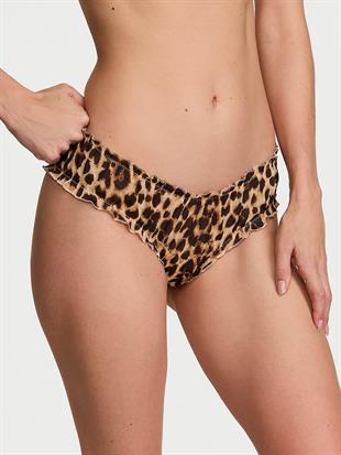 Leopar Fırfırlı Cheeky Külot