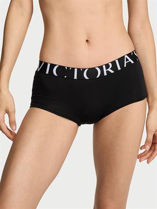 Logo Detaylı Pamuklu Boyshort Külot