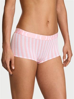 Logo Detaylı Pamuklu Boyshort Külot