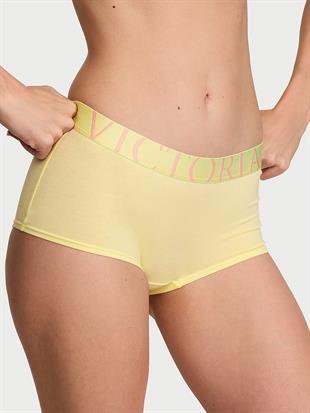 Logo Detaylı Pamuklu Boyshort Külot
