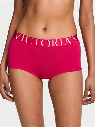 Logo Detaylı Pamuklu Boyshort Külot