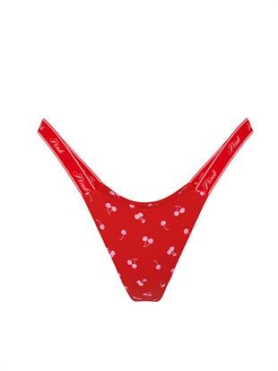 Logo Detaylı Pamuklu Mikro Tanga