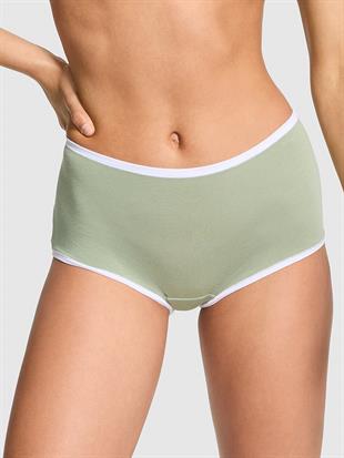 Logolu Pamuklu Boyshort Külot