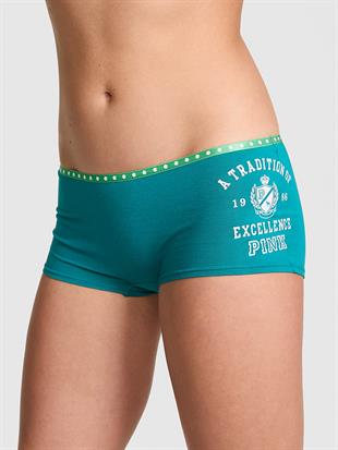 Logolu Pamuklu Boyshort Külot