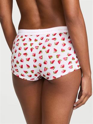 Logolu Pamuklu Boyshort Külot