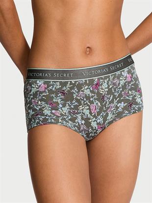 Logolu Pamuklu Boyshort Külot