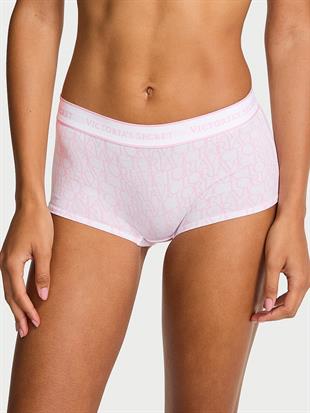 Logolu Pamuklu Boyshort Külot