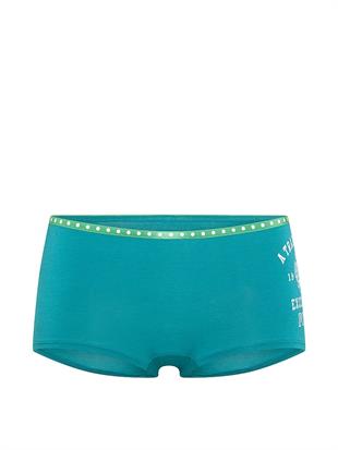 Logolu Pamuklu Boyshort Külot