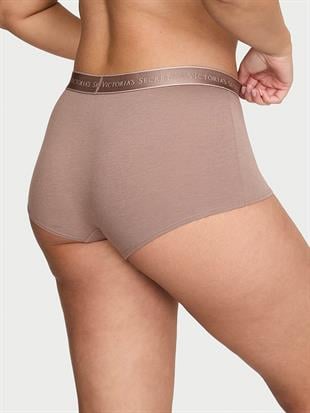 Logolu Pamuklu Boyshort Külot