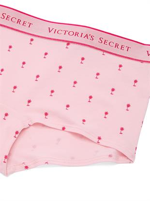 Logolu Pamuklu Boyshort Külot