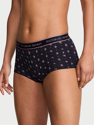 Logolu Pamuklu Boyshort Külot