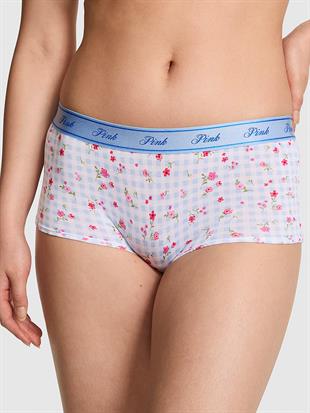 Logolu Pamuklu Boyshort Külot