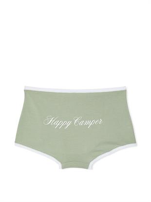 Logolu Pamuklu Boyshort Külot
