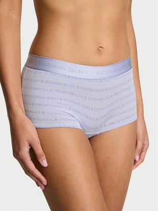 Logolu Pamuklu Boyshort Külot